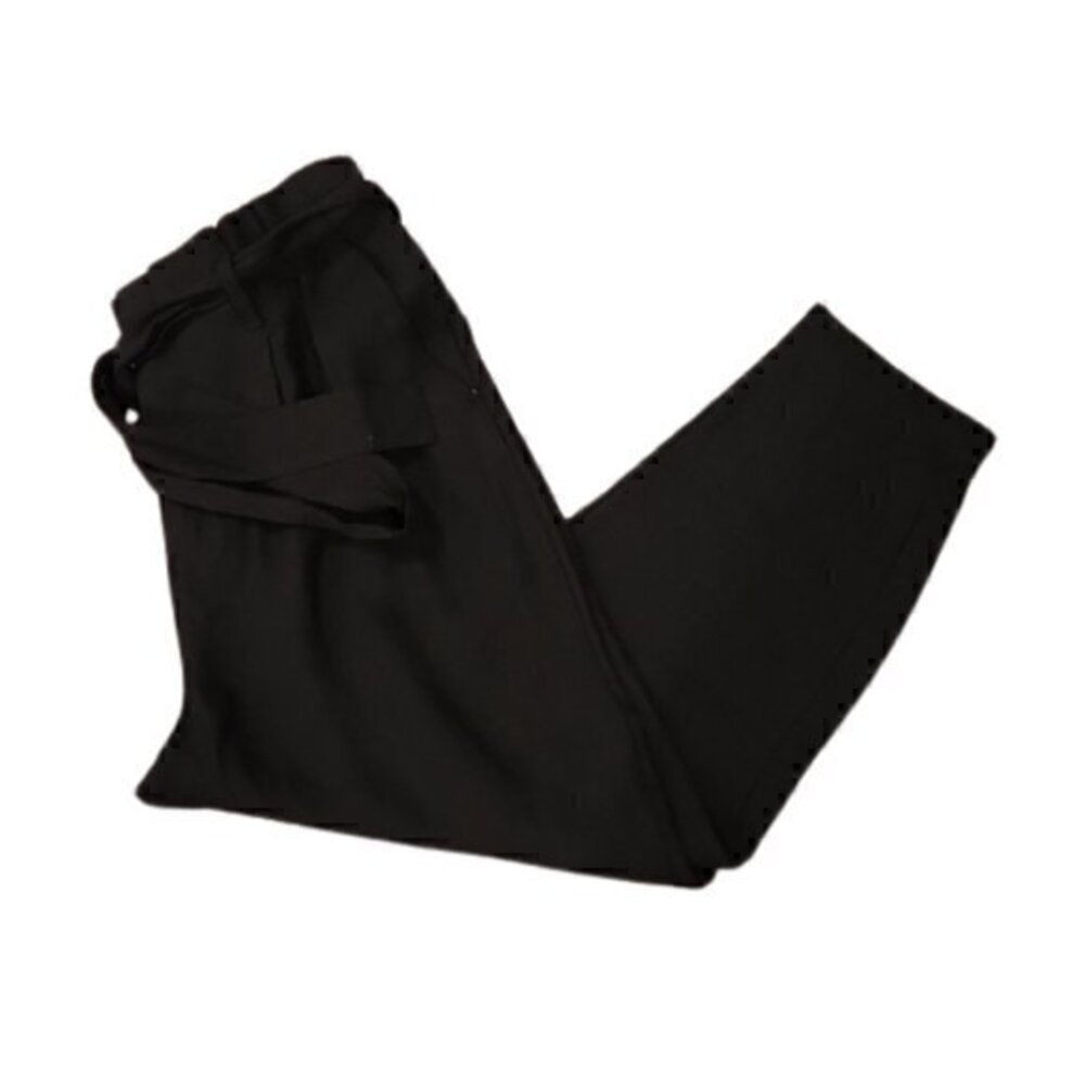 [A New Day] Black Loose Fitting Pants with Belt - Size XL